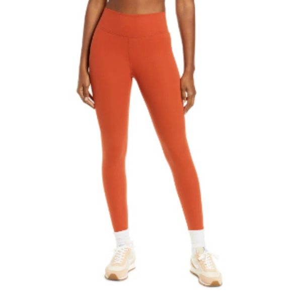 Madewell NWT High Rise Legging Size Large in Rusty Torch - Picture 2 of 14